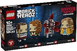 Lego 40879 BrickHeadz Stanger Things Eleven Max Demogorgon ve Holly