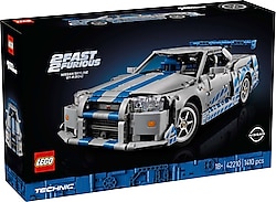 Lego 42210 Technic Fast and Furious Nissan Skyline GT-R R34 Araba