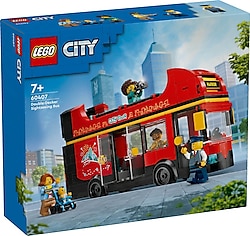 Lego 60407 City Kırmızı İki Katlı Gezi Otobüsü