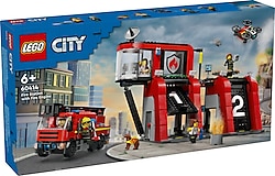 Lego 60414 City İtfaiye Kamyonlu İtfaiye Merkezi