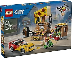 Lego 60496 City Araçlarla Pizza Dağıtım Deneyimi