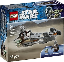 Lego 75436 Star Wars Mandalorian ve Grogu'nun Hız Motoru