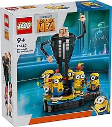 Lego 75582 Despicable Me 4 Yapım Parçalarından Gru ve Minyonlar
