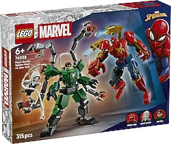 Lego 76338 Marvel Robot Savaşı Örümcek Adam, Doktor Oktopus'a Karşı