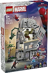 Lego 76350 Marvel Örümcek Adam ve Hulk'ın Destansı Çarpışması