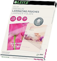 Leitz L-7481 A4 125 Micron 100'lü Laminasyon Filmi