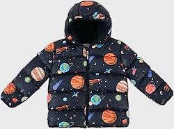 Lela 5763003 Kapüşonlu Erkek Çocuk Şişme Mont