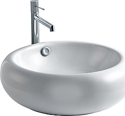 Lena E-5165 Tezgah Üstü Porselen Lavabo