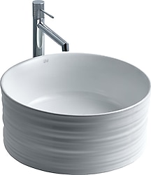 Lena E-2104 Tezgah Üstü Porselen Lavabo