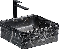 Lena E-2105M4 Tezgah Üstü Porselen Lavabo