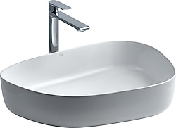Lena E-2107 Tezgah Üstü Porselen Lavabo