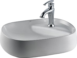 Lena E-2109 Tezgah Üstü Porselen Lavabo