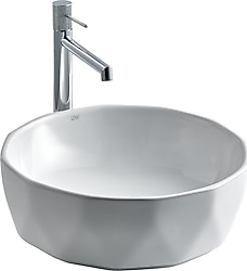 Lena E-2110 Tezgah Üstü Porselen Lavabo