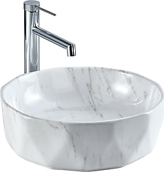 Lena E-2110M3 Tezgah Üstü Porselen Lavabo