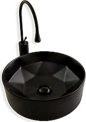 Lena E-2112S Tezgah Üstü Porselen Lavabo