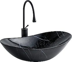 Lena E-2113M5 Tezgah Üstü Porselen Lavabo