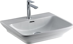 Lena E-3038 Tezgah Üstü Porselen Lavabo
