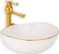 Lena E-4010A Tezgah Üstü Çanak Lavabo