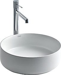 Lena E-4040 Tezgah Üstü Porselen Lavabo