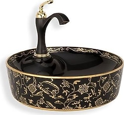 Lena E-4043S Tezgah Üstü Porselen Lavabo