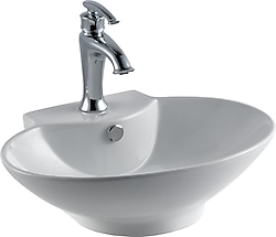 Lena E-4106 Tezgah Üstü Porselen Lavabo