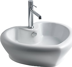 Lena E-4152 Tezgah Üstü Porselen Lavabo