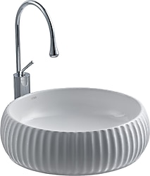 Lena E-416 Tezgah Üstü Porselen Lavabo