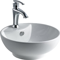 Lena E-5033 Tezgah Üstü Porselen Lavabo