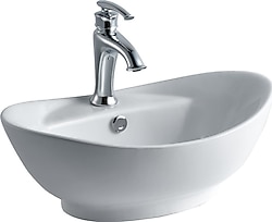 Lena E-5080 Tezgah Üstü Porselen Lavabo