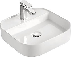 Lena E-5408 Tezgah Üstü Porselen Lavabo