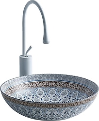Lena E-7029 Tezgah Üstü Porselen Lavabo