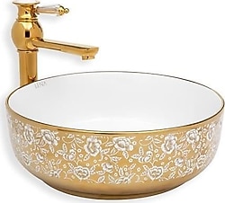 Lena E-8115 Tezgah Üstü Porselen Lavabo