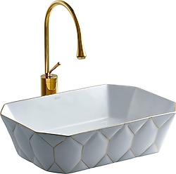 Lena E-8141 Tezgah Üstü Lavabo