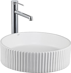 Lena E-W1001MB Tezgah Üstü Porselen Lavabo