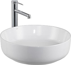 Lena E-W1201 Tezgah Üstü Beyaz Lavabo