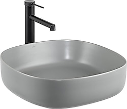 Lena E-W1203MG Tezgah Üstü Mat Gri Lavabo
