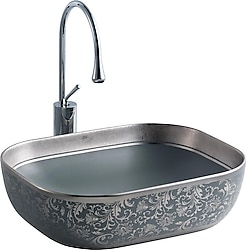 Lena EH-4290MGG Tezgah Üstü Porselen Lavabo