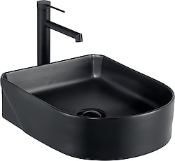 Lena EH-5110MS Tezgah Üstü Mat Siyah Lavabo