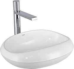 Lena EY-4710 Tezgah Üstü Porselen Lavabo