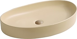 Lena EY-4714MK Tezgah Üstü Mat Krem Lavabo