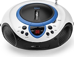 Lenco SCD-38 Taşınabilir Mavi Müzik Seti