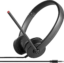 Lenovo 4XD0K25030 Essential Stereo Analog Çağrı Merkezi Kulaklığı