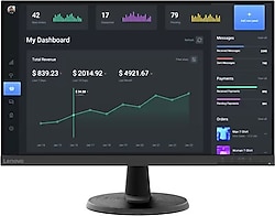 Lenovo C24-40 63DCKAT6TK 23.8" 4 ms Full HD 75 Hz Monitör