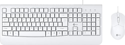 Lenovo Lecoo CM105 Beyaz Kablolu Klavye Mouse Seti