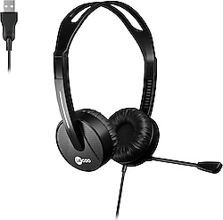 Lenovo Lecoo HT106 Siyah USB Kablolu Kulak Üstü Kulaklık