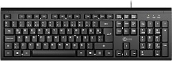 Lenovo Lecoo KB101 Siyah Q Kablolu Klavye