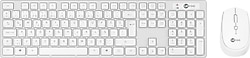 Lenovo Lecoo KM2001 Beyaz Kablosuz Klavye Mouse Seti