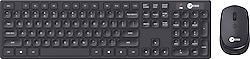 Lenovo Lecoo KM2001 Siyah Kablosuz Klavye Mouse Seti