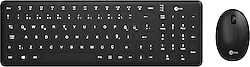 Lenovo lecoo KW204 Siyah Kablosuz Klavye Mouse Seti