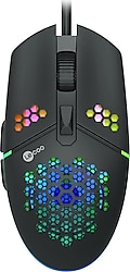 Lenovo Lecoo MS105 RGB Ergonomik Optik Kablolu Oyuncu Mouse